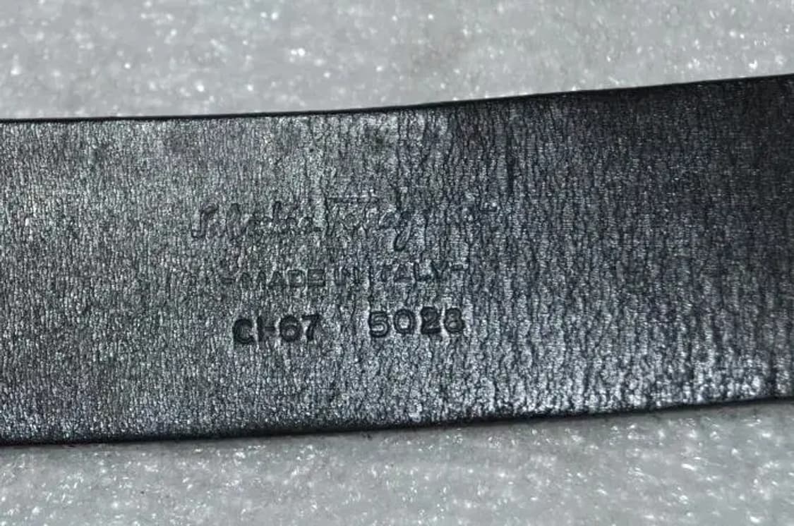 페레가모/남성가죽벨트(허리32~33)정품 상품이미지8