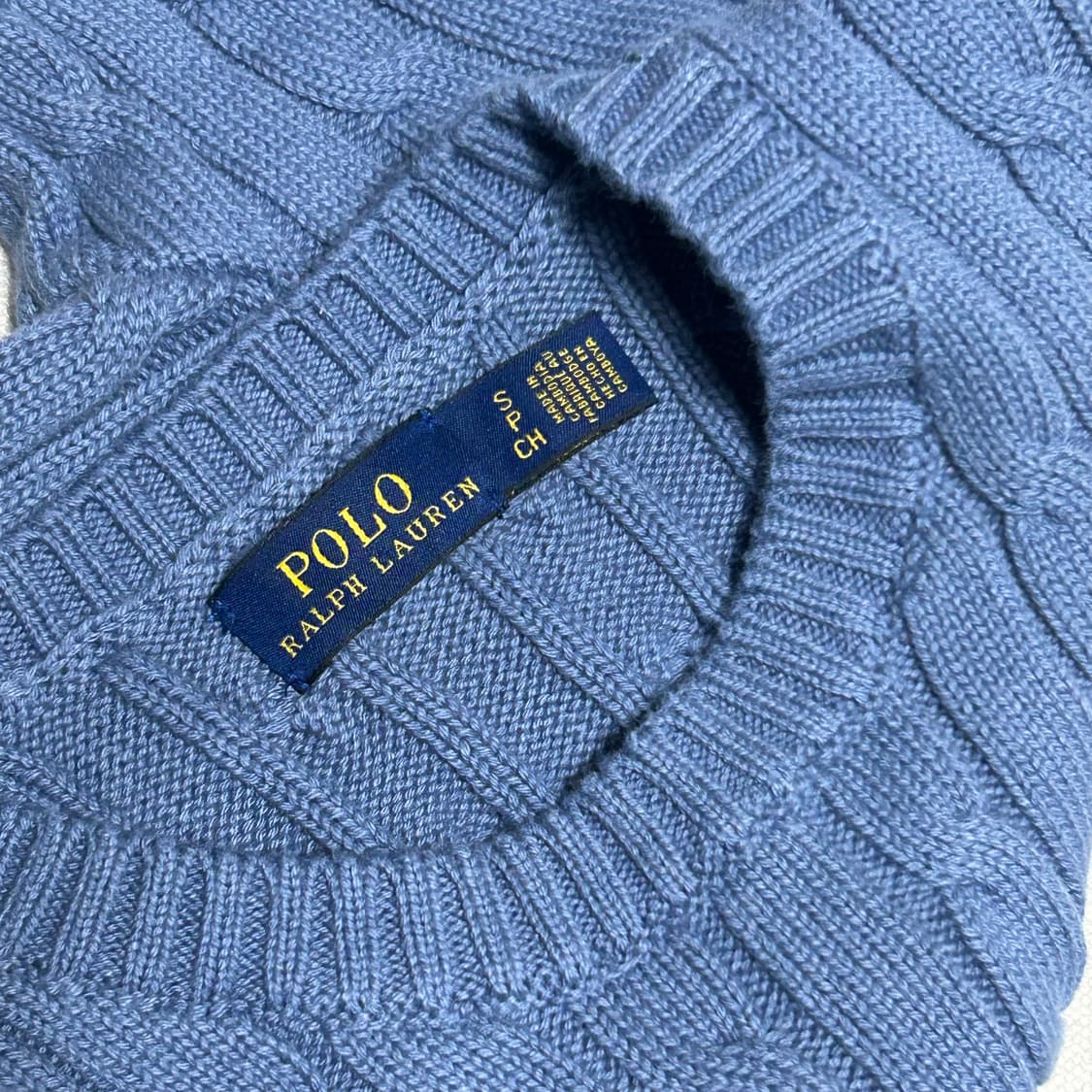 S 폴로랄프로렌 여성용 반팔 니트  상품이미지4