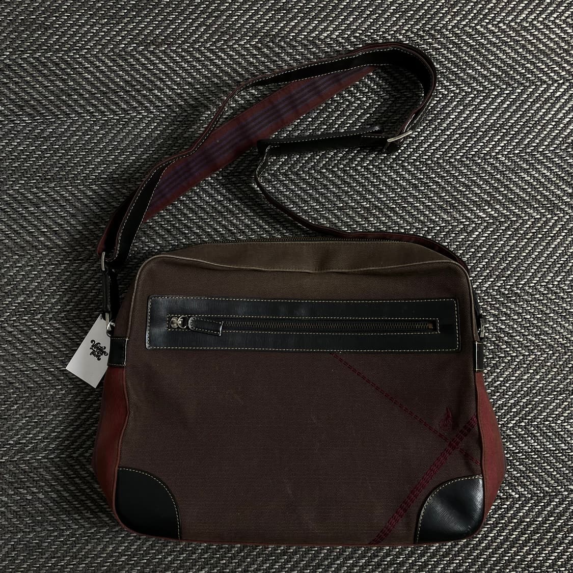 빈폴 아메카지 브라운 미니멀 크로스백o 3016 상품이미지1