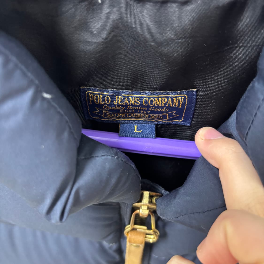 폴로 랄프라렌 숏패딩 패딩 L 상품이미지2