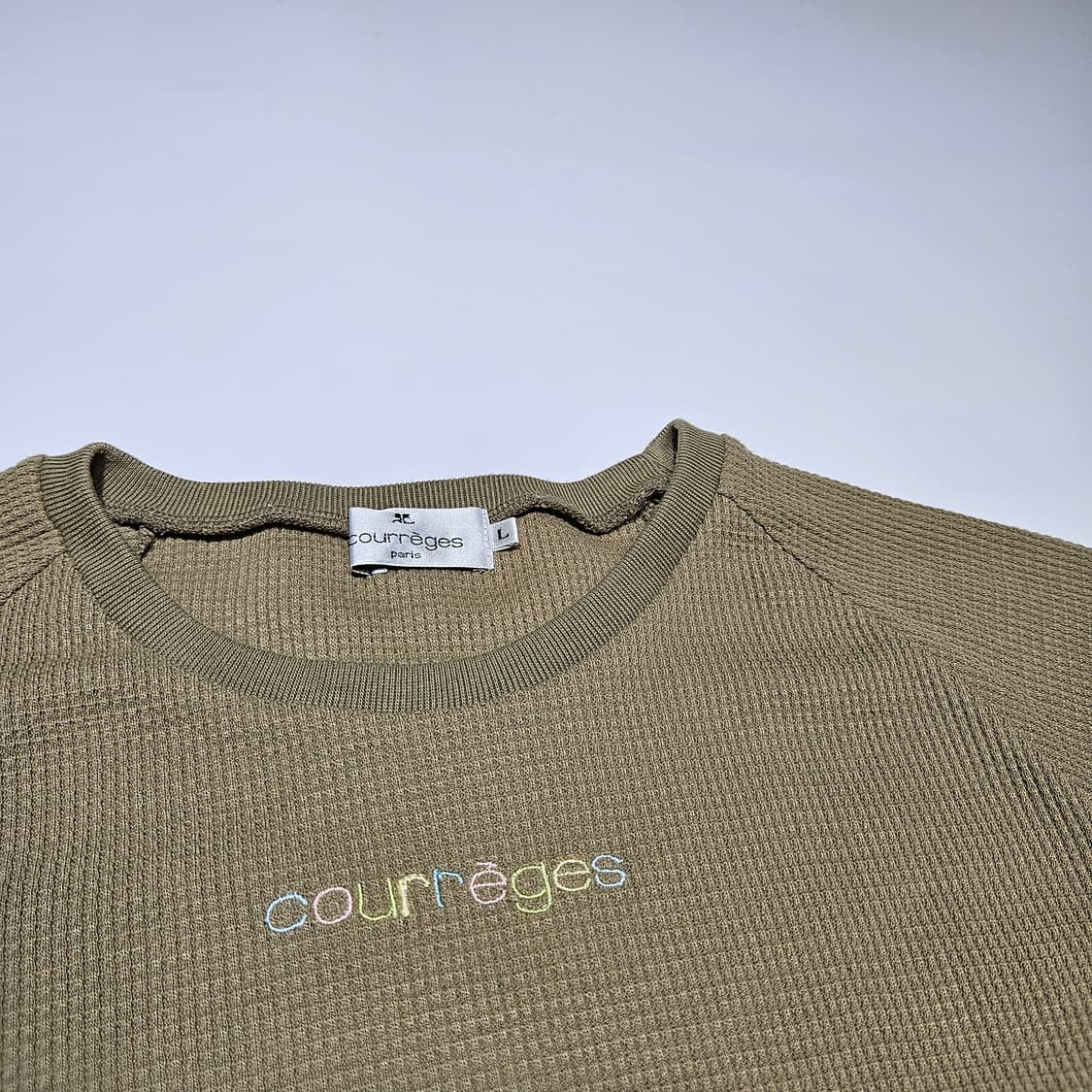 꾸레쥬 반팔 티셔츠[L] 상품이미지2