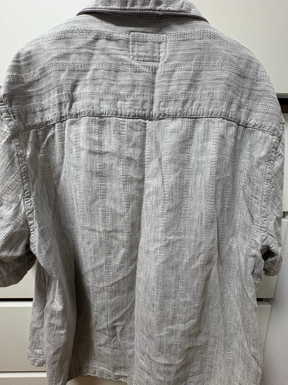 자라 그레이 반팔 셔츠 XL size 상품이미지3
