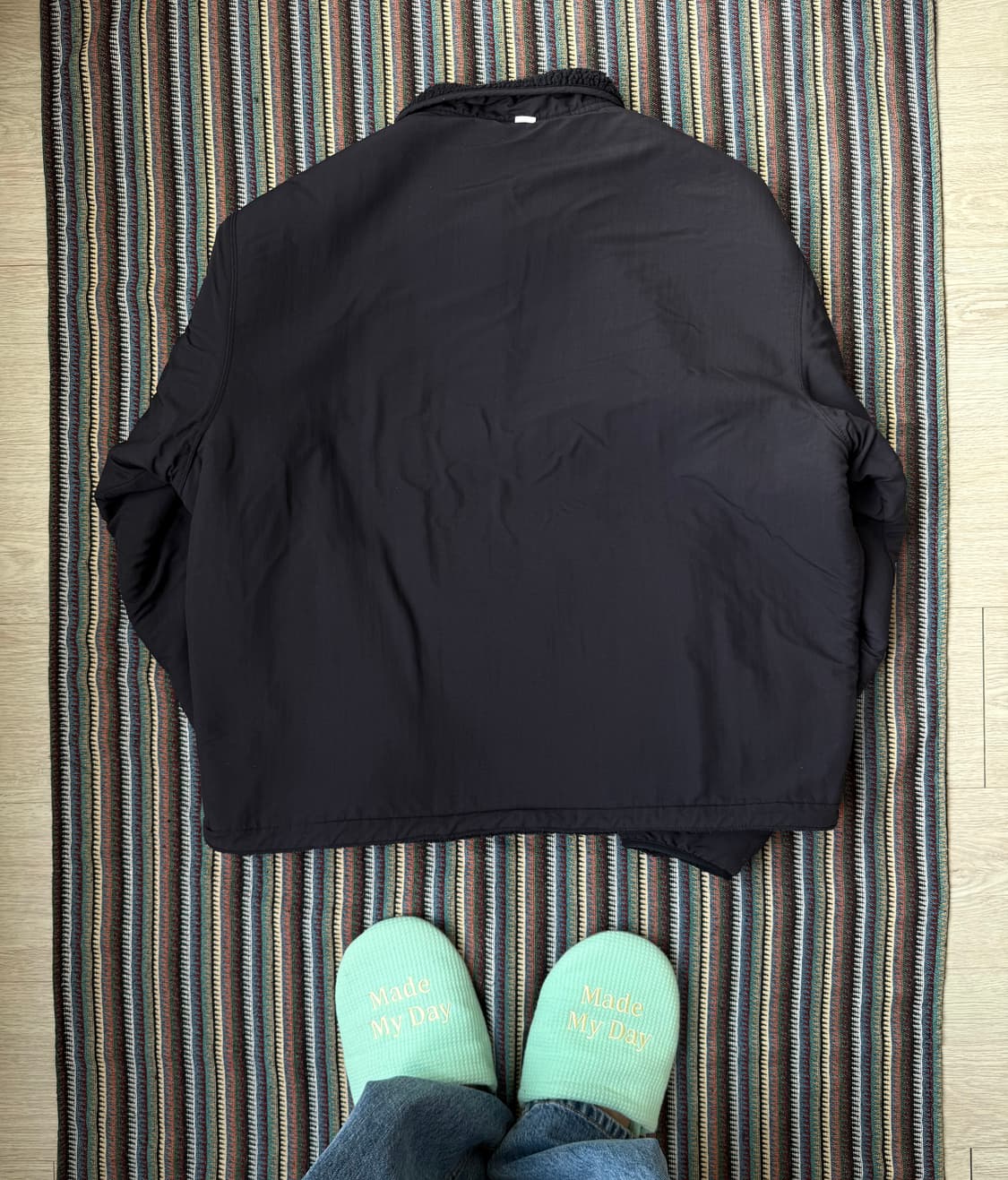 24fw 슈프림 리버시블 하프 후리스 상품이미지4