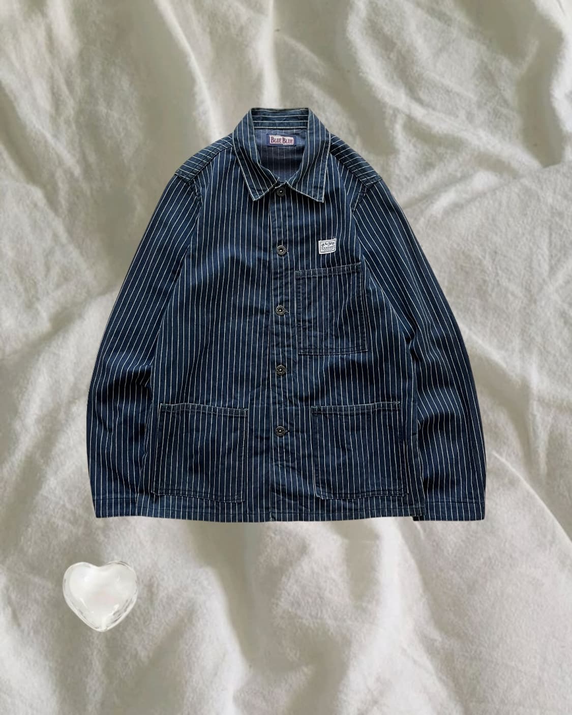 Blue Blue Japan . 블루블루 재팬 히코리 초어자켓
 상품이미지1