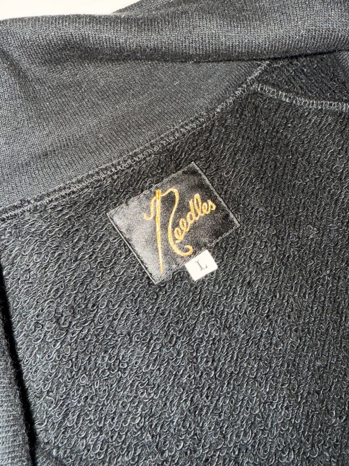 니들스 x 런던 네펜데스 / 코튼 플리스 트랙 자켓 블랙 L 상품이미지2