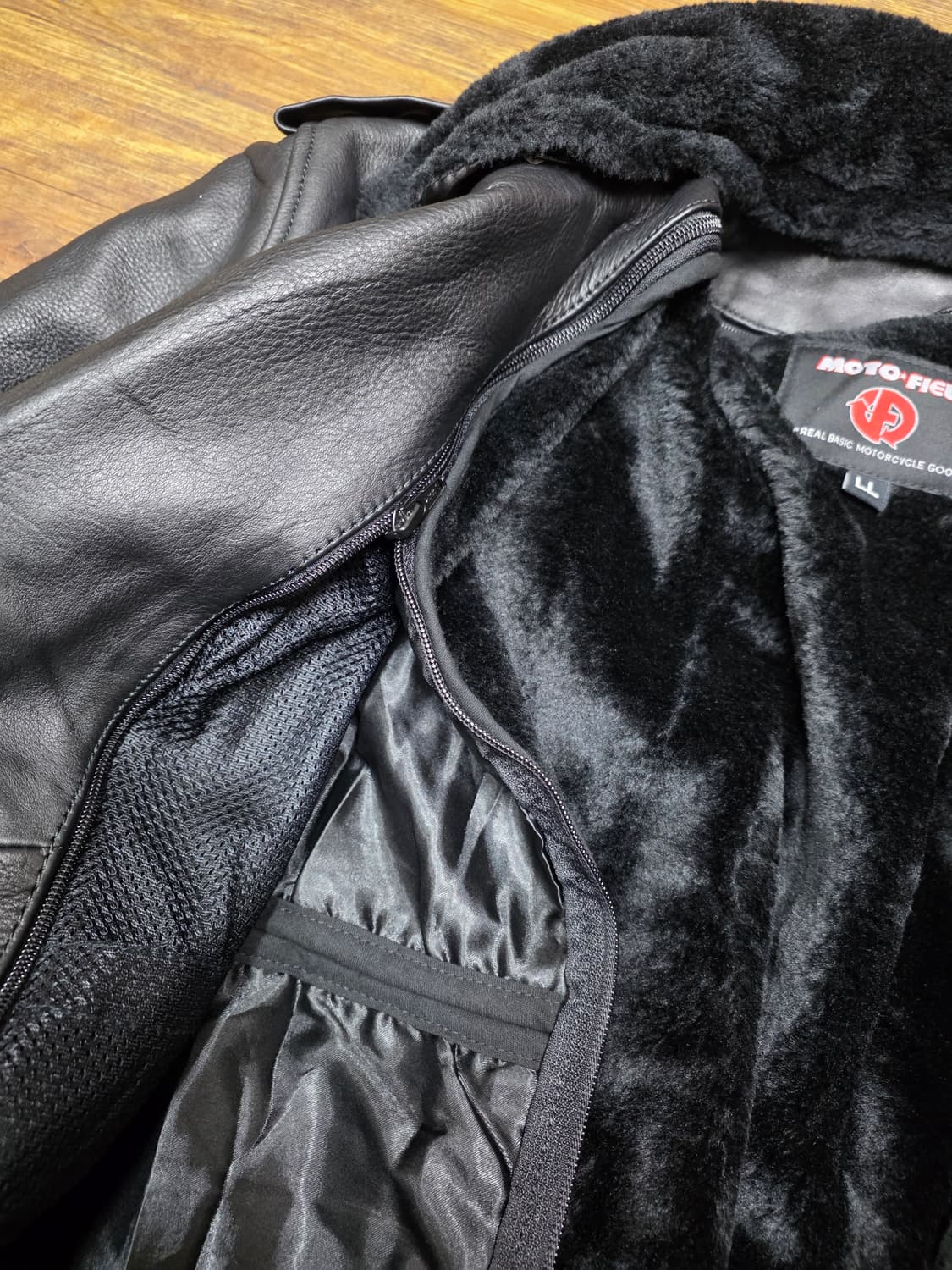 모토필드 소가죽자켓 미사용품
 상품이미지4