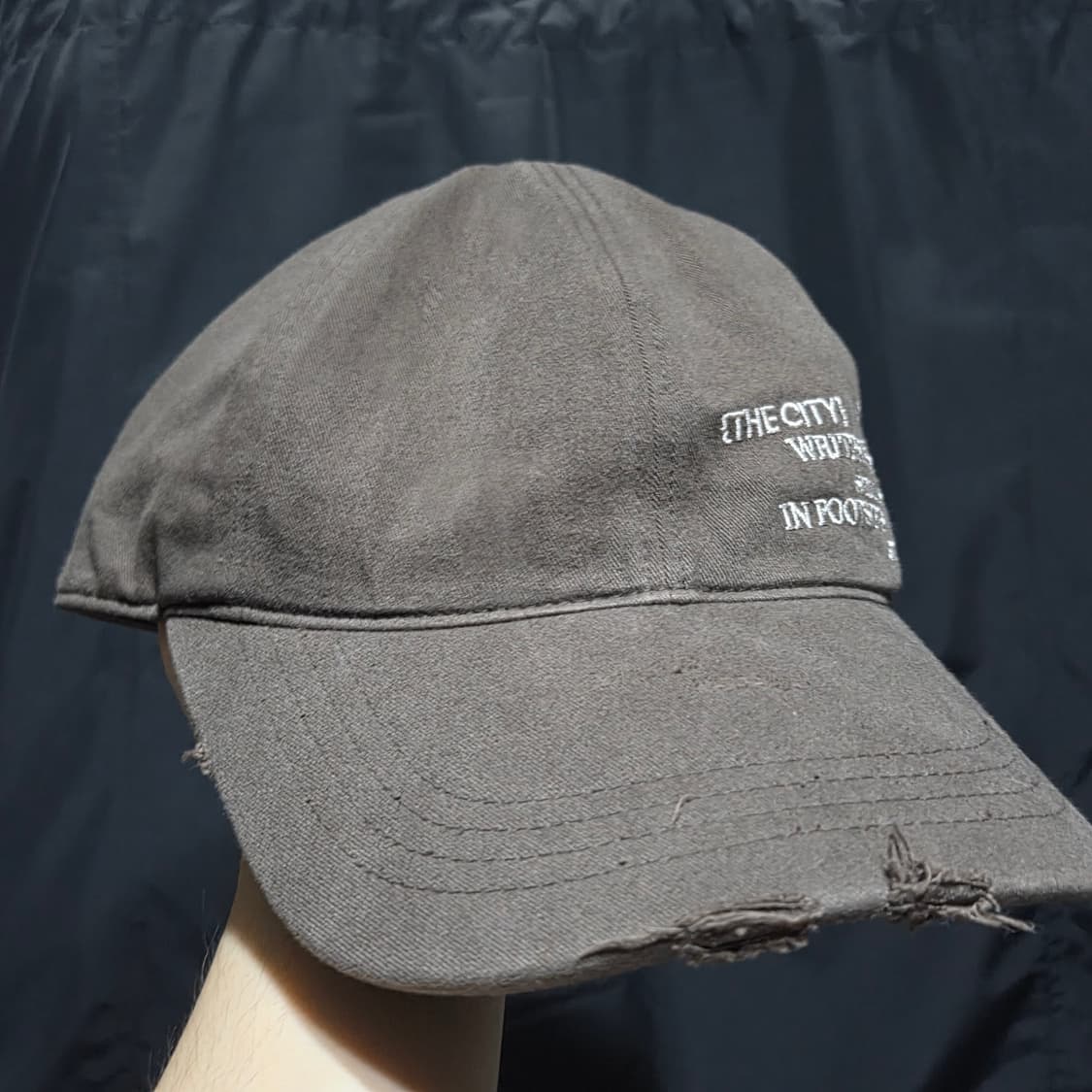 벨리에 시티 에세이 볼캡 브라운 상품이미지5