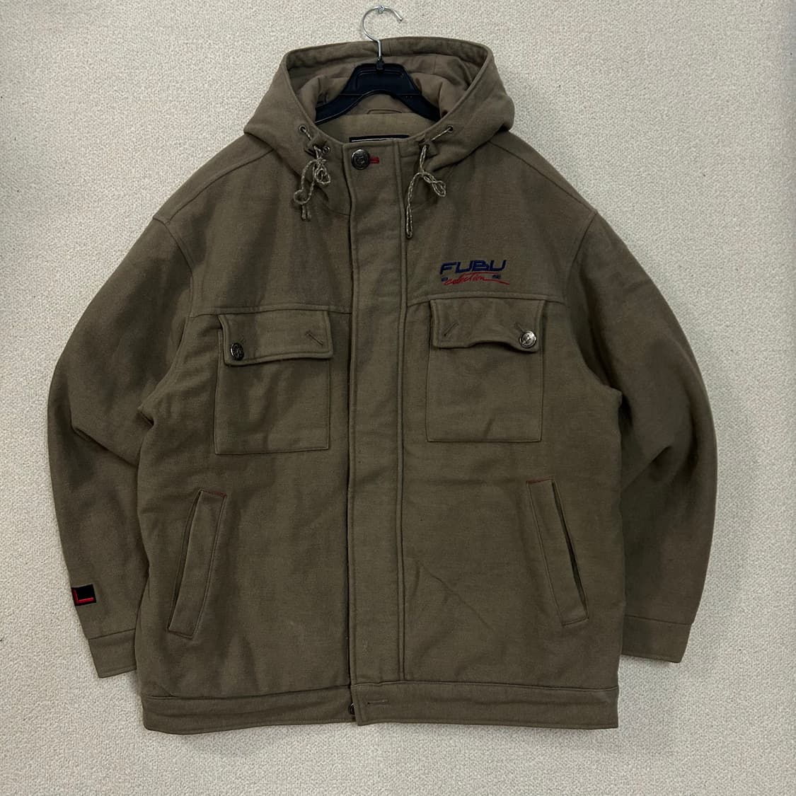 (L) 90s 올드 FUBU 푸부 후드 자켓  상품이미지3