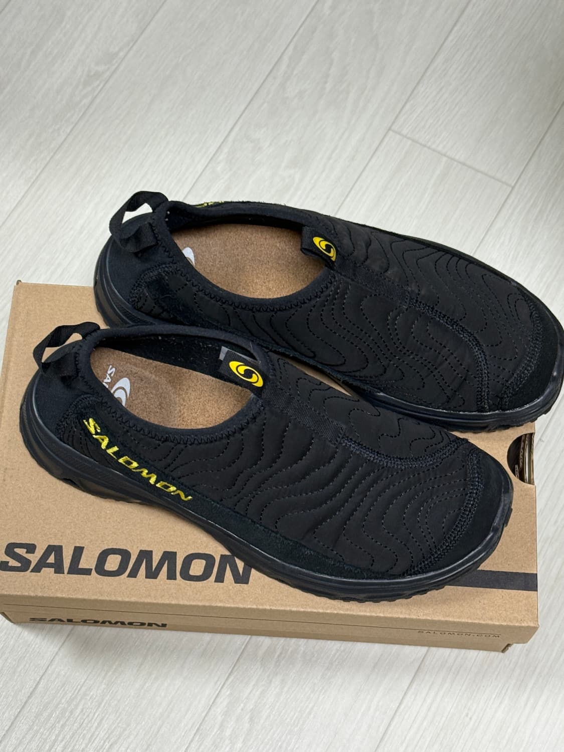 살로몬 슬립온 Rx Moc 30 Atq - Black / Lemon 상품이미지5
