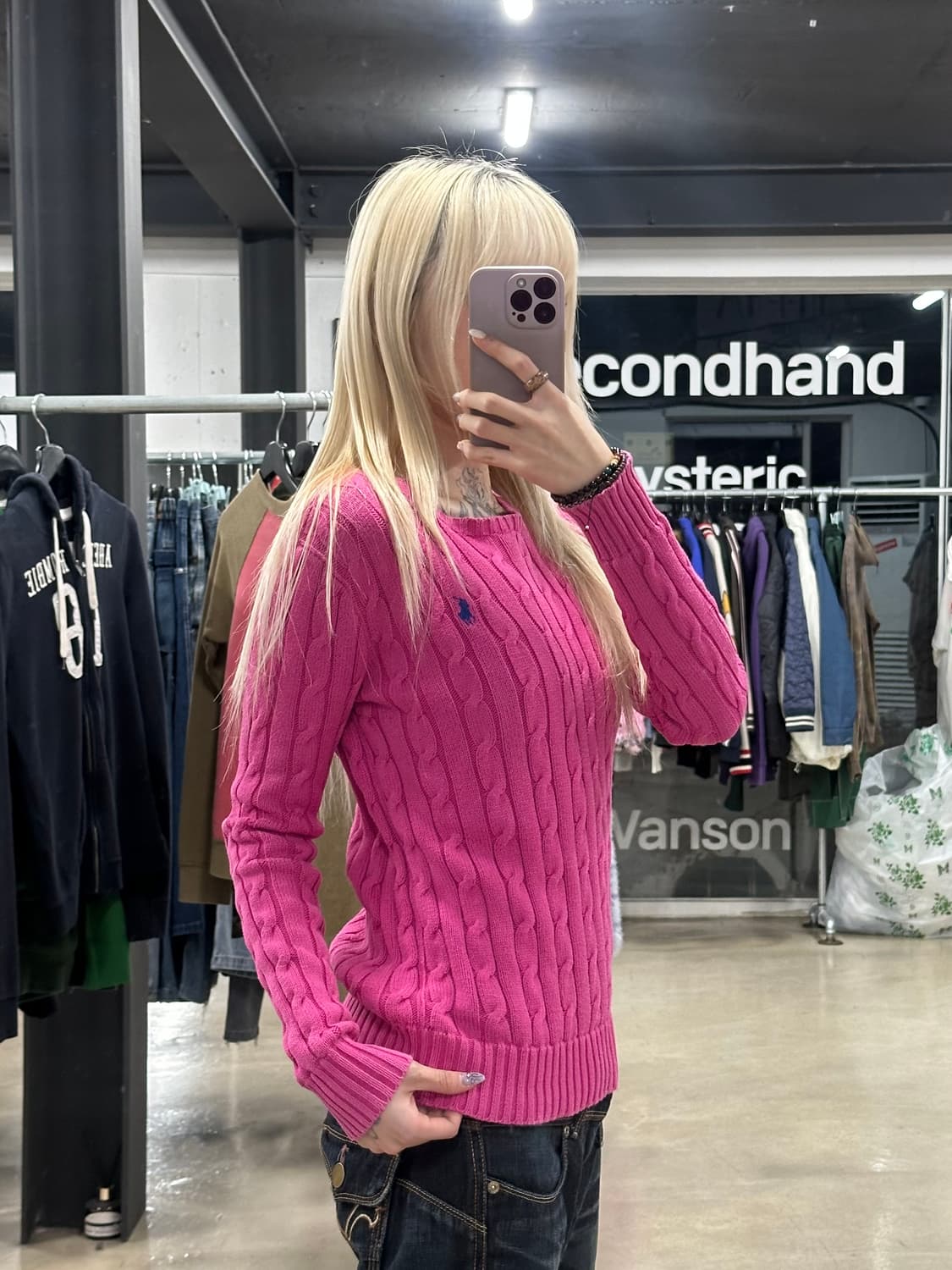 폴로 랄프로렌 케이블 니트 상품이미지1