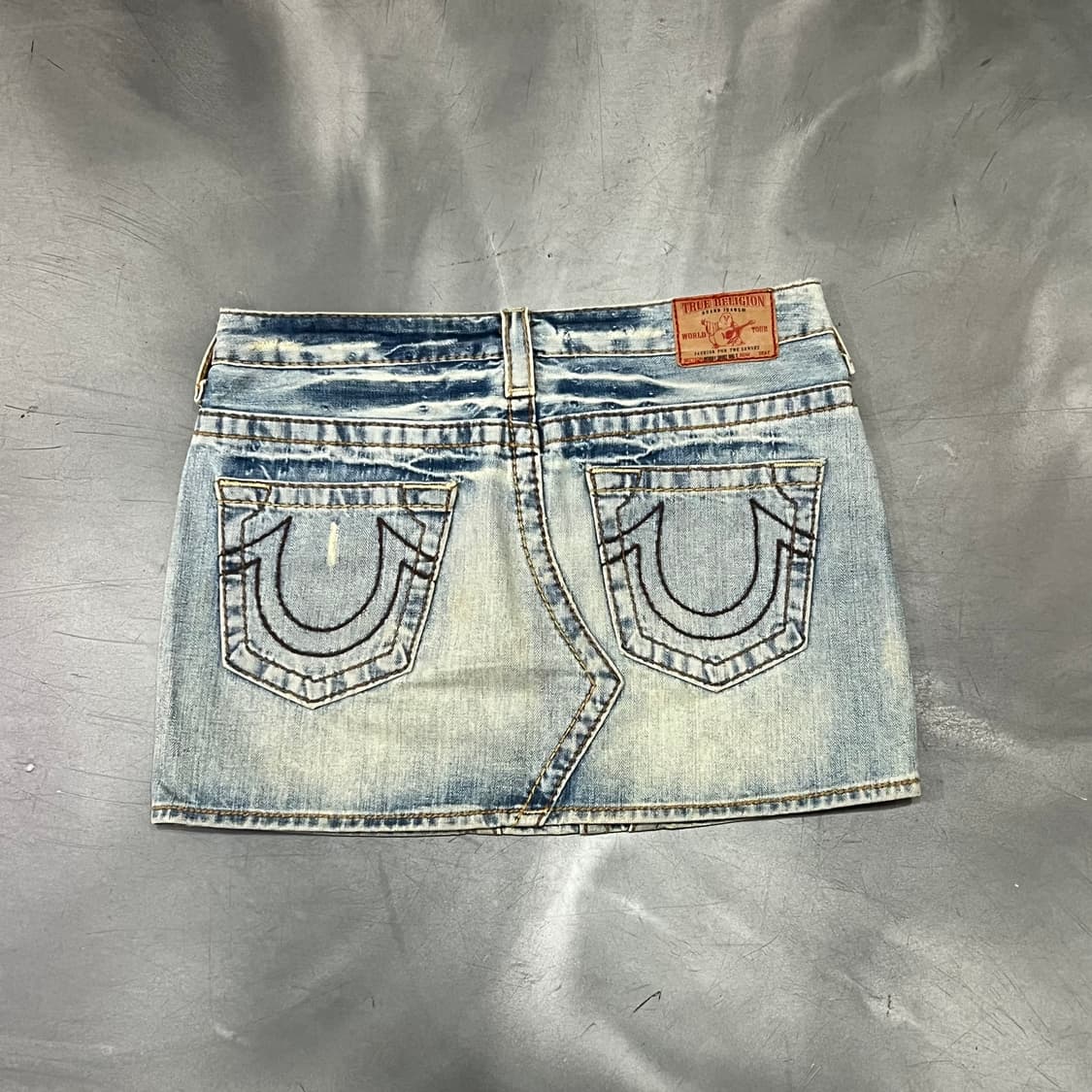  트루릴리젼 워싱 데님 미니 스커트 y16403 상품이미지2
