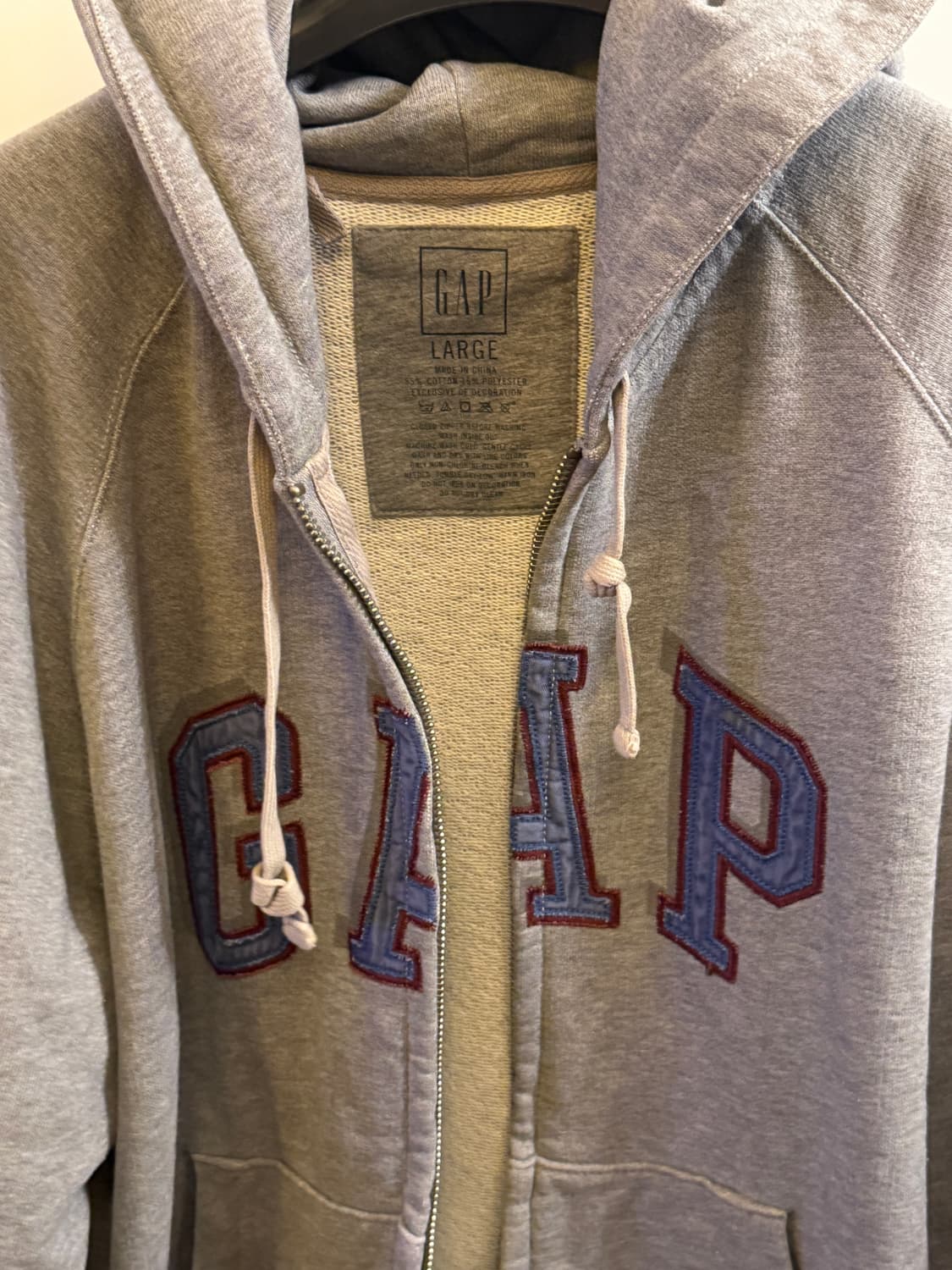 갭 빈티지 대장급 후드집업 상품이미지3