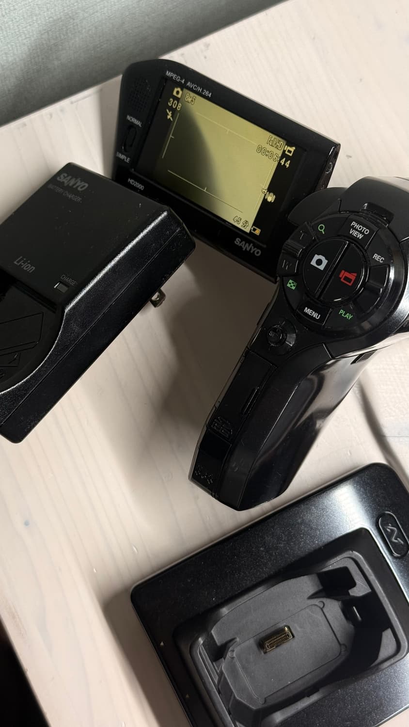 [작례O] 산요 작티 Sanyo xacti DMX-HD2000 상품이미지2