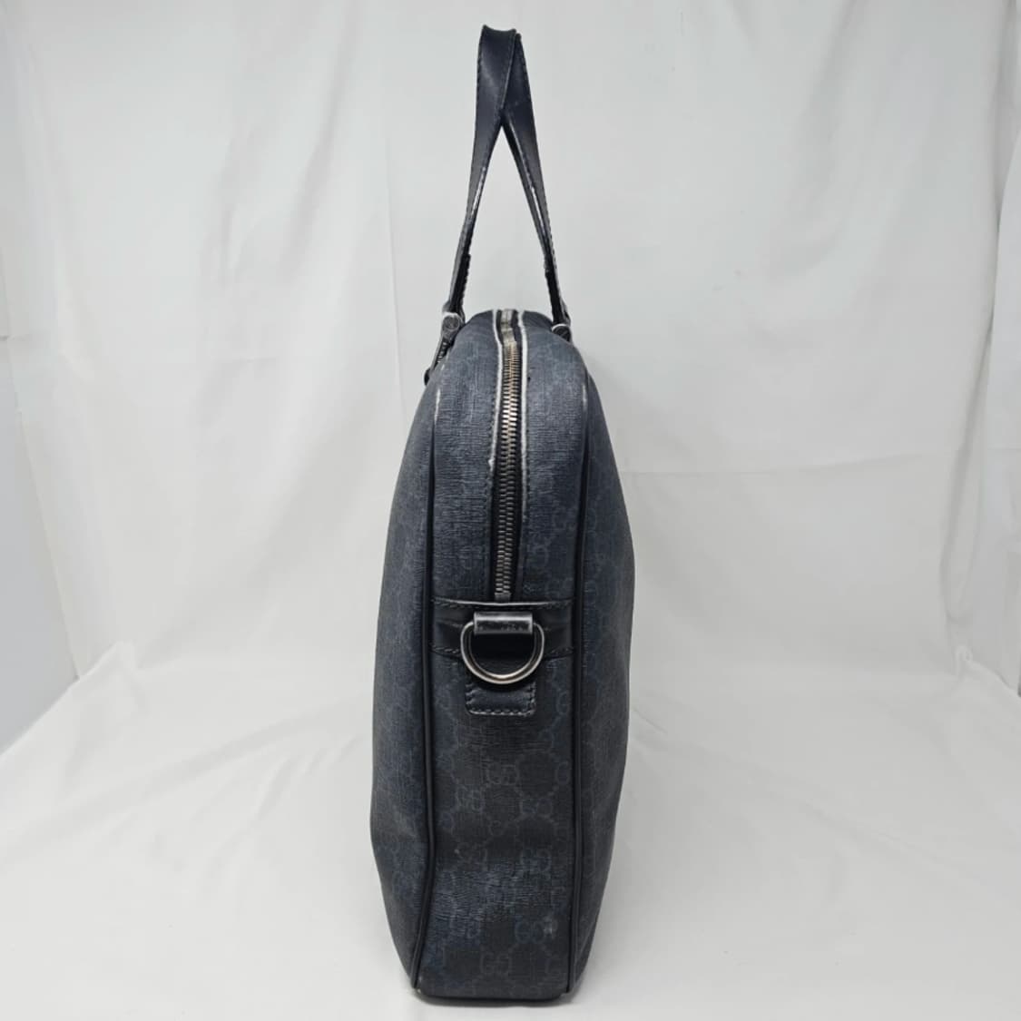 정품 구찌 GG 수프림 블랙 서류 가방 상품이미지3