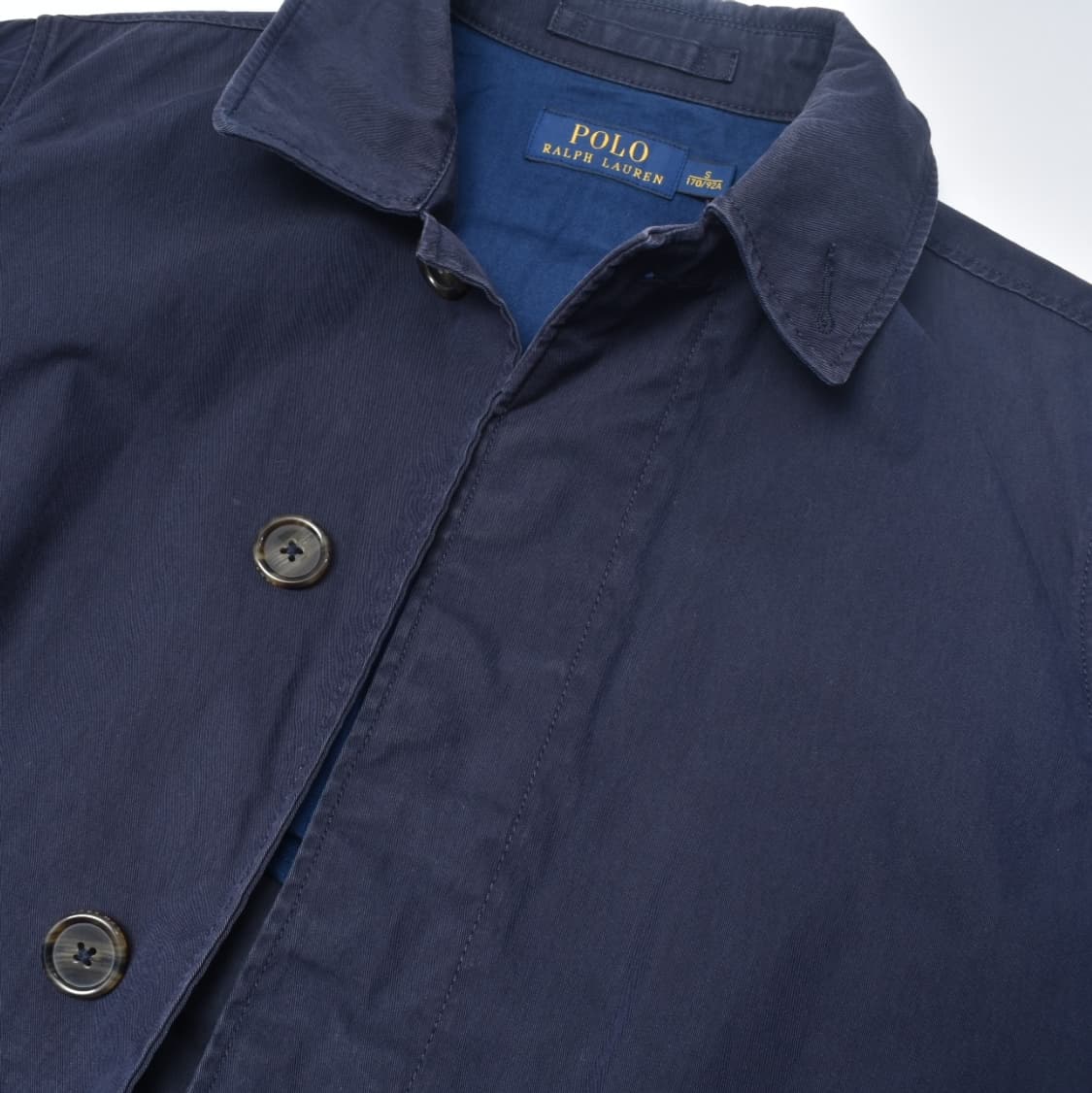 폴로랄프로렌 신형라벨 코튼 싱글 트렌치코트 S 상품이미지4