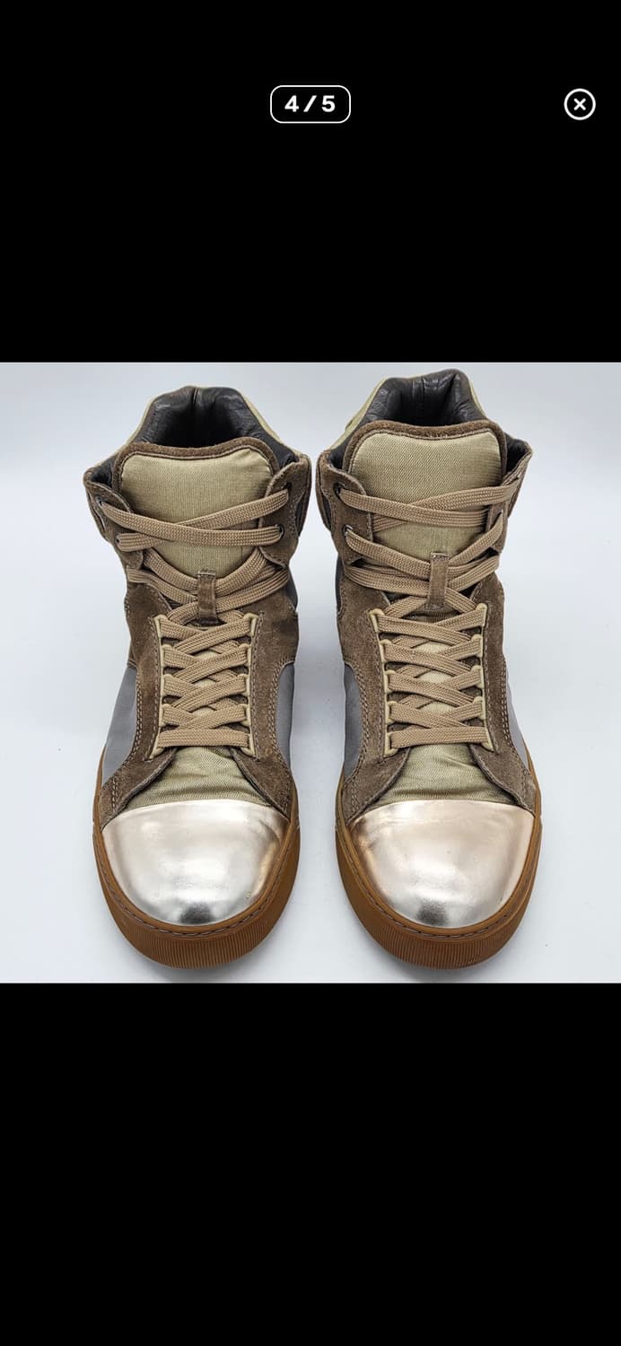 랑방 하이탑 스니커즈 토프 새틴 (10) 압구정 vibe 상품이미지4