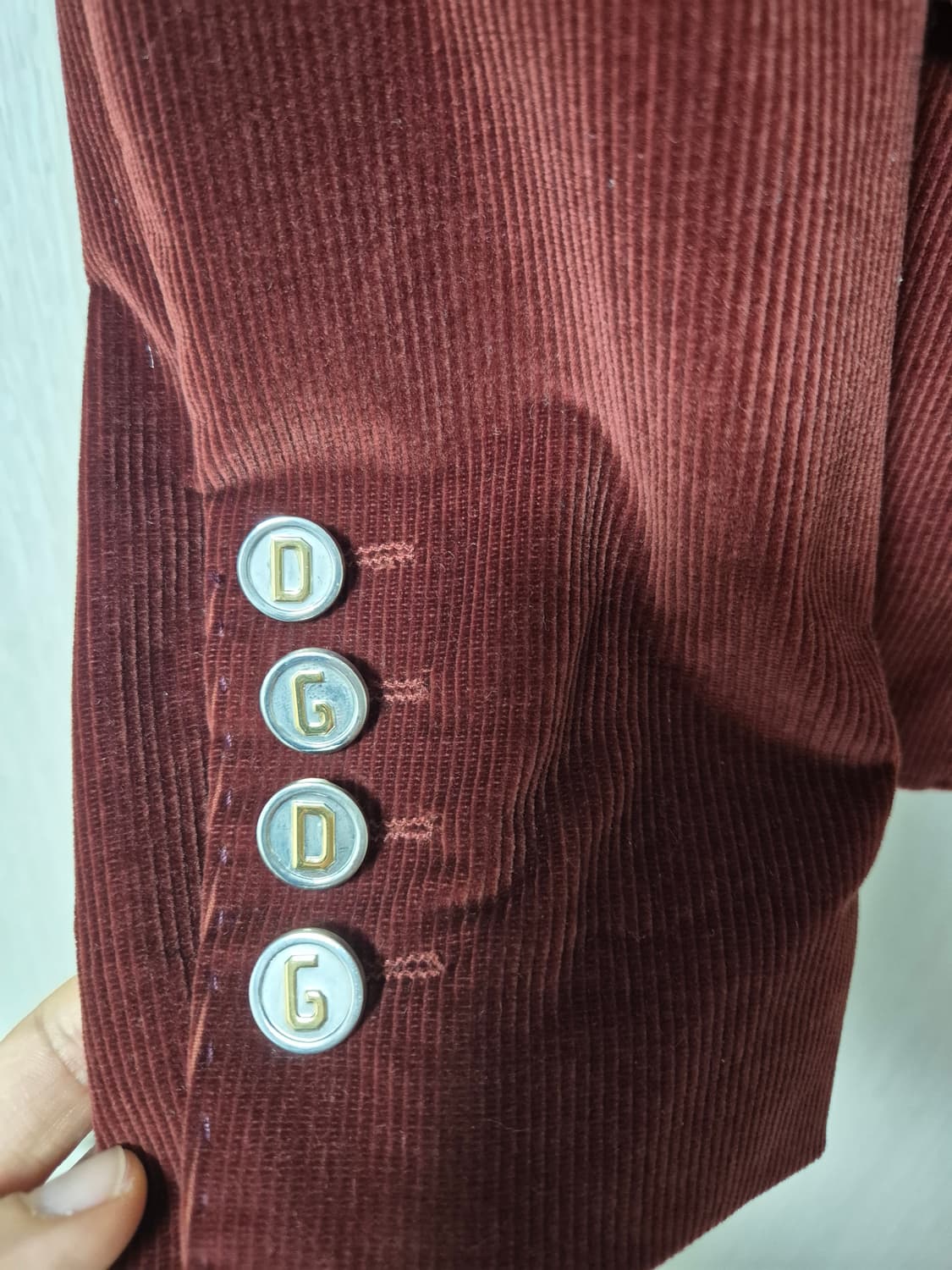 (정품) 돌체앤가바나 코듀로이 자켓 여성 40 상품이미지6