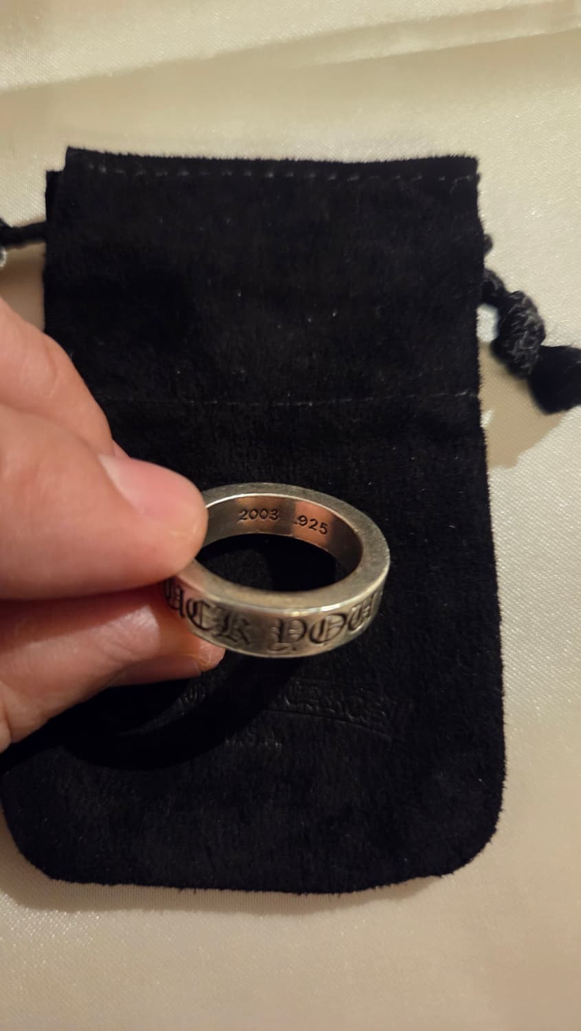 크롬하츠 퍽유링 6mm 상품이미지4