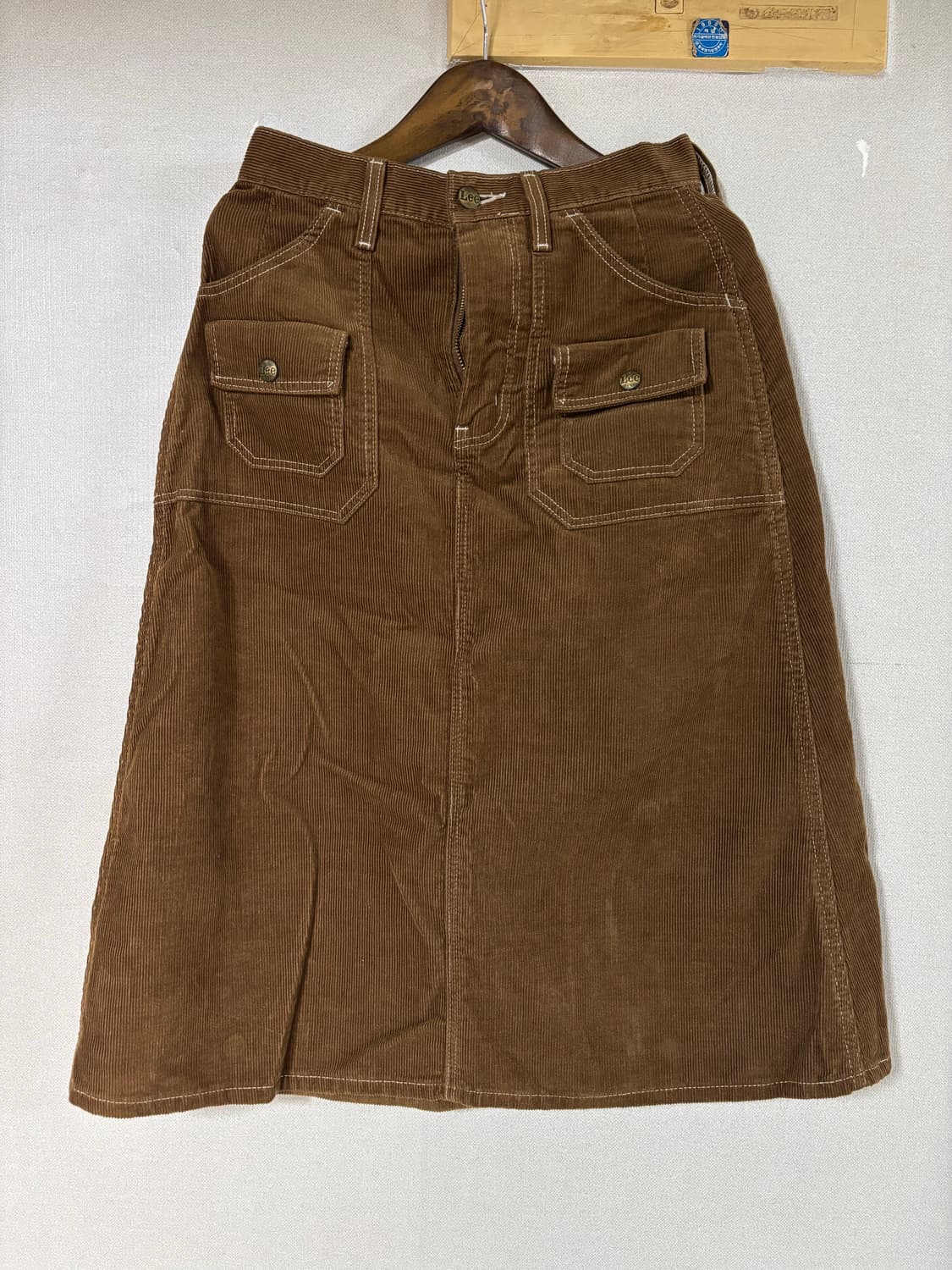 lee 리 제팬  코듀로이스커트 상품이미지1