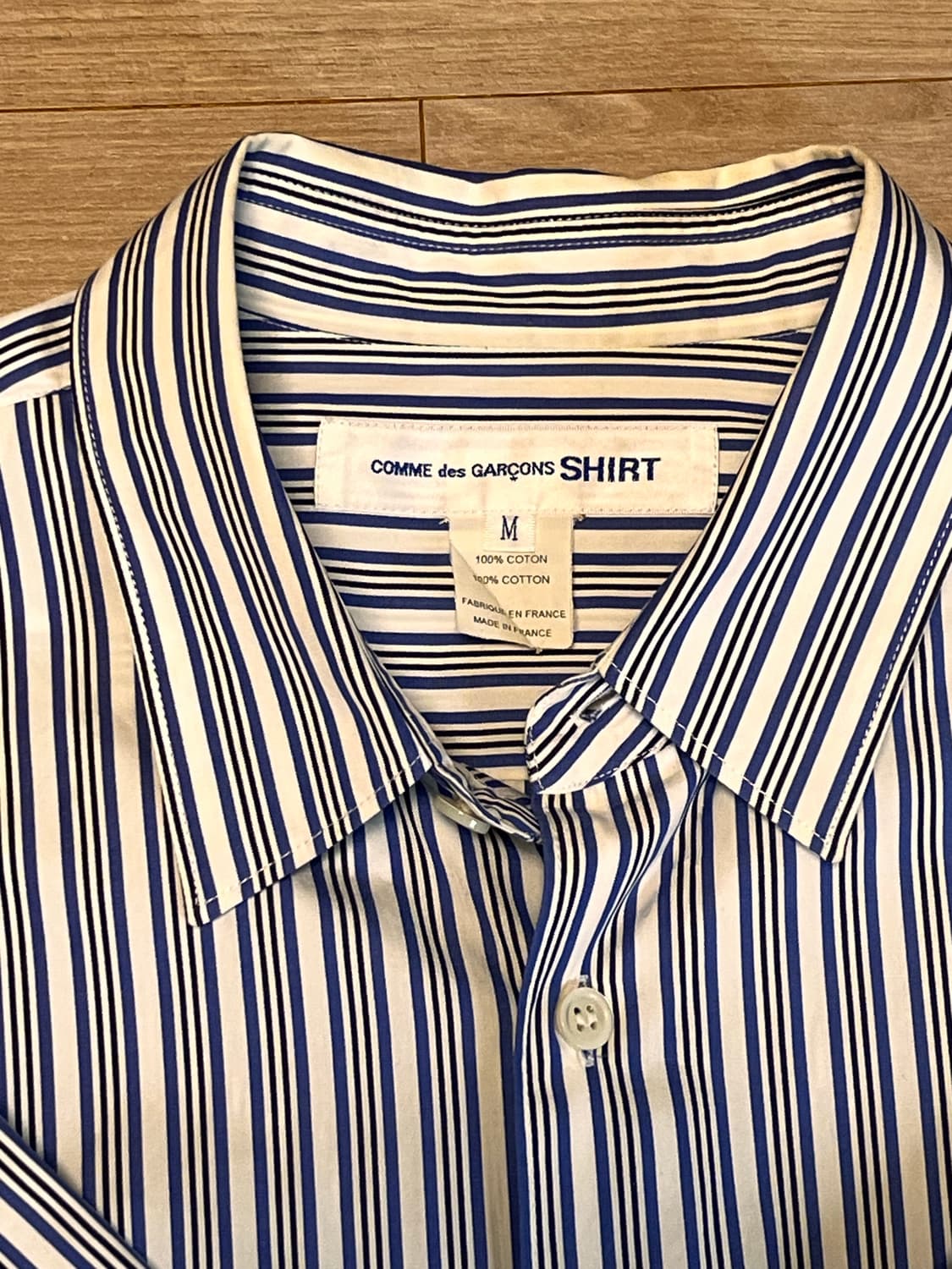 꼼데가르송 스트라이프 셔츠 상품이미지3