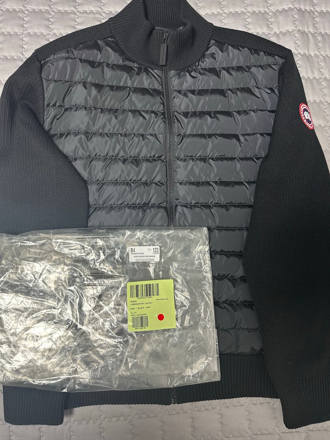 캐나다구스 니트패딩 새상품급 상품이미지1