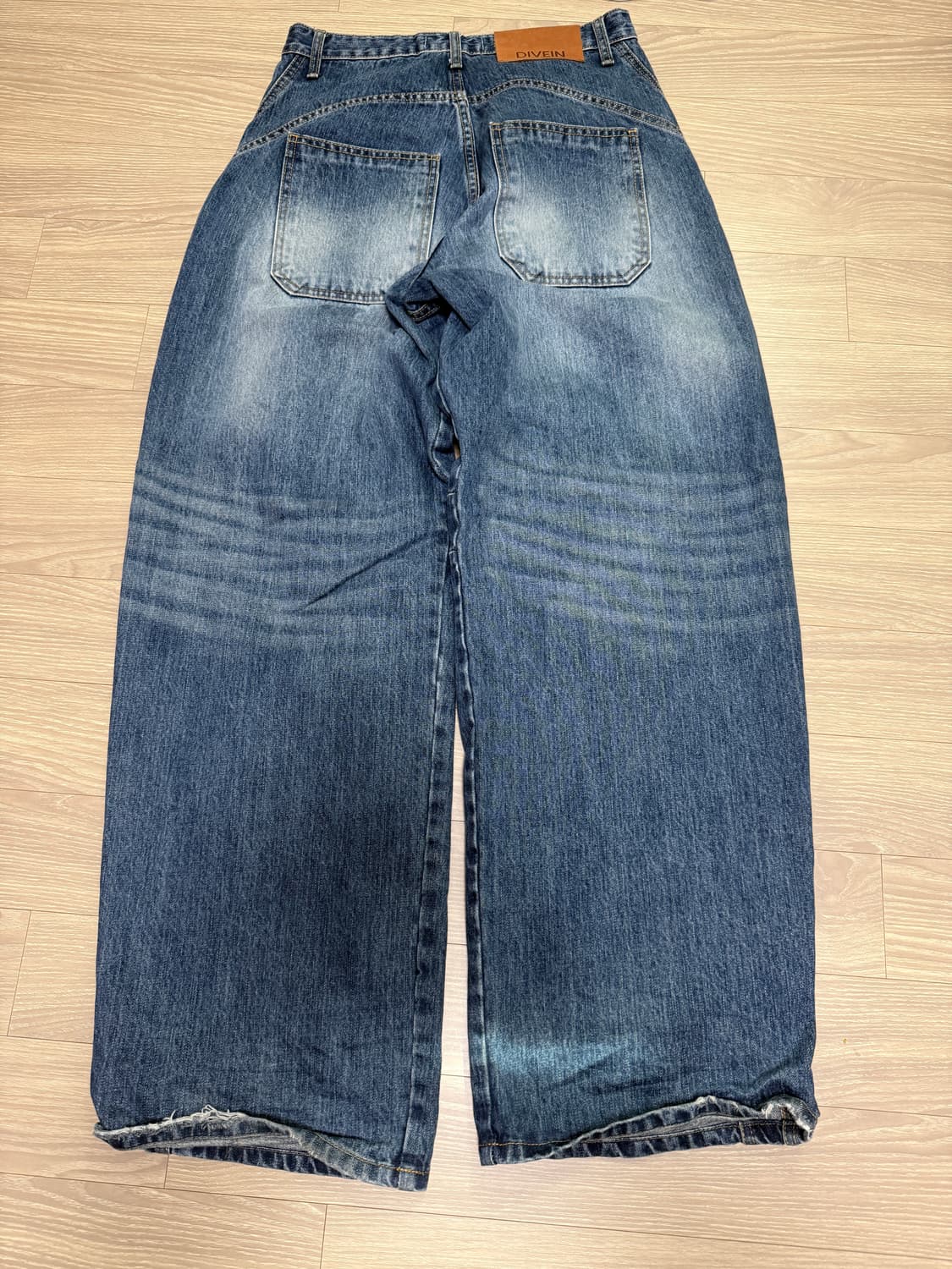 다이브인 커브드 데님 팬츠 상품이미지3