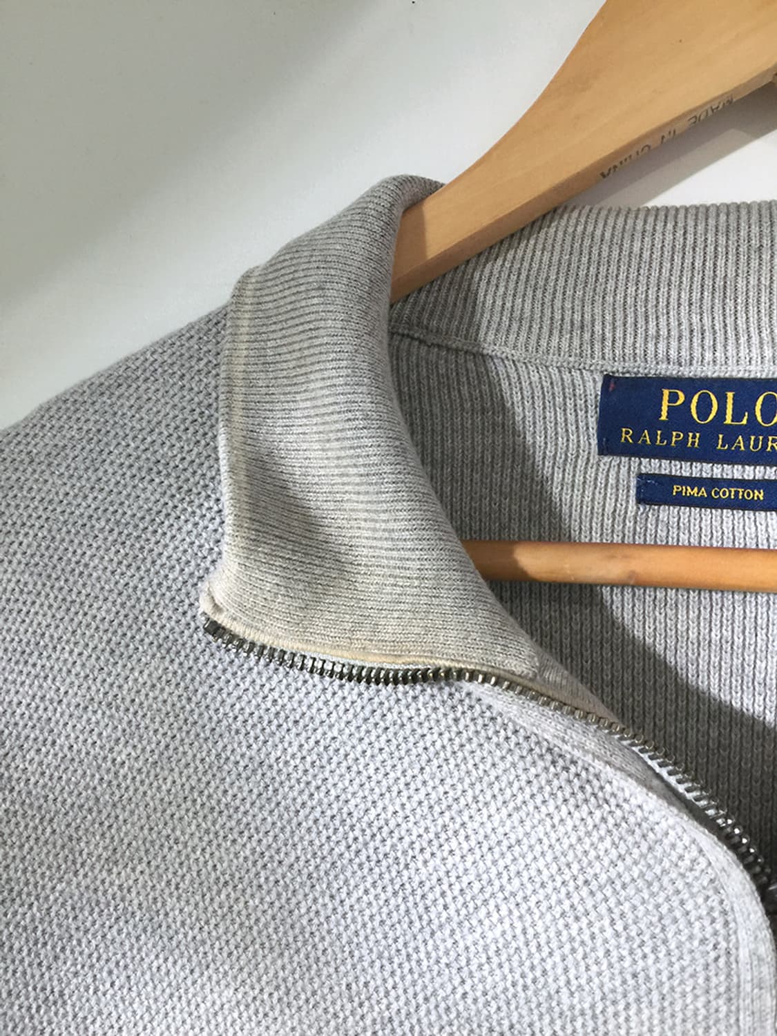 (MAN) 폴로랄프로렌 반집업니트 L  상품이미지7