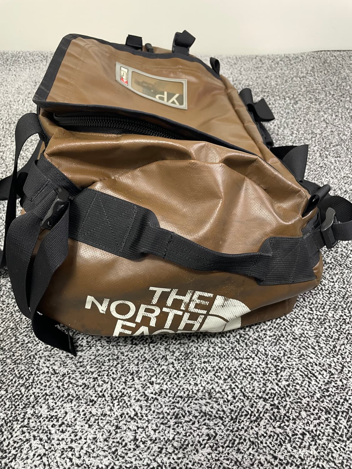 빈티지9. 빈티지 노스페이스 노페 베이스캠프 더플백 보스턴백 가방 브라운 상품이미지4