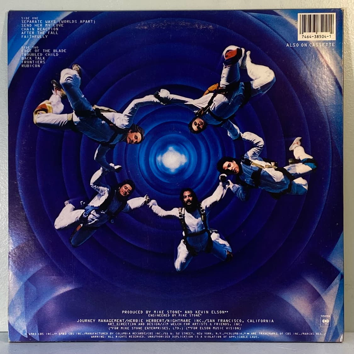 (중고LP-팝록) Journey -Frontiers 상품이미지2