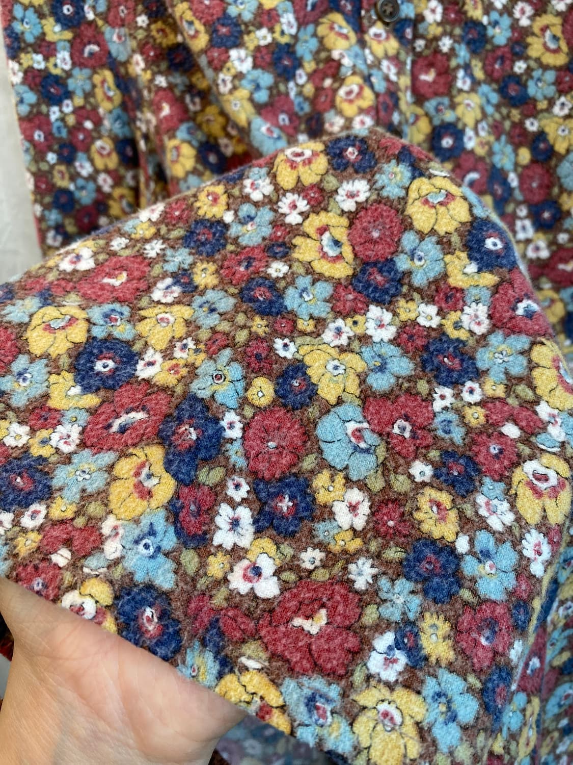 JOHANNA 빈티지패턴셔츠(M) 상품이미지6