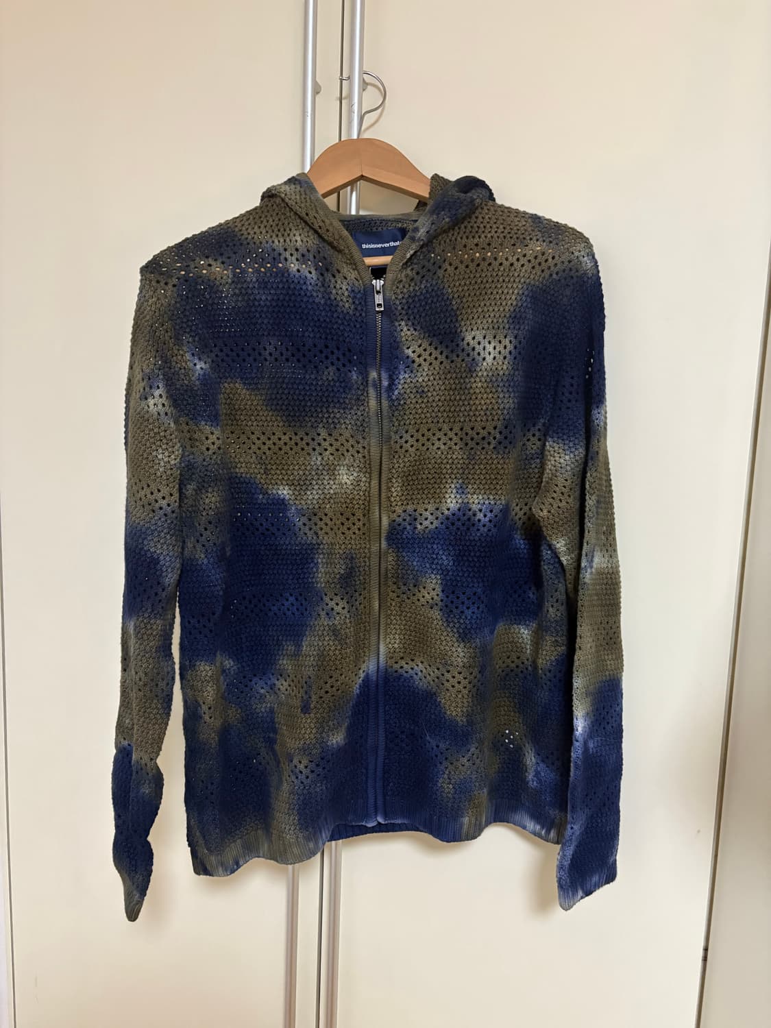 디스이즈네버댓 니트 후드 집업 S 상품이미지2