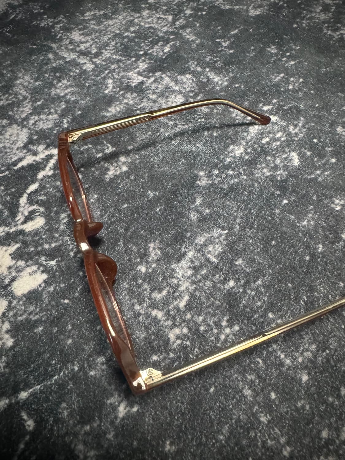 vintage brown glasses 상품이미지3