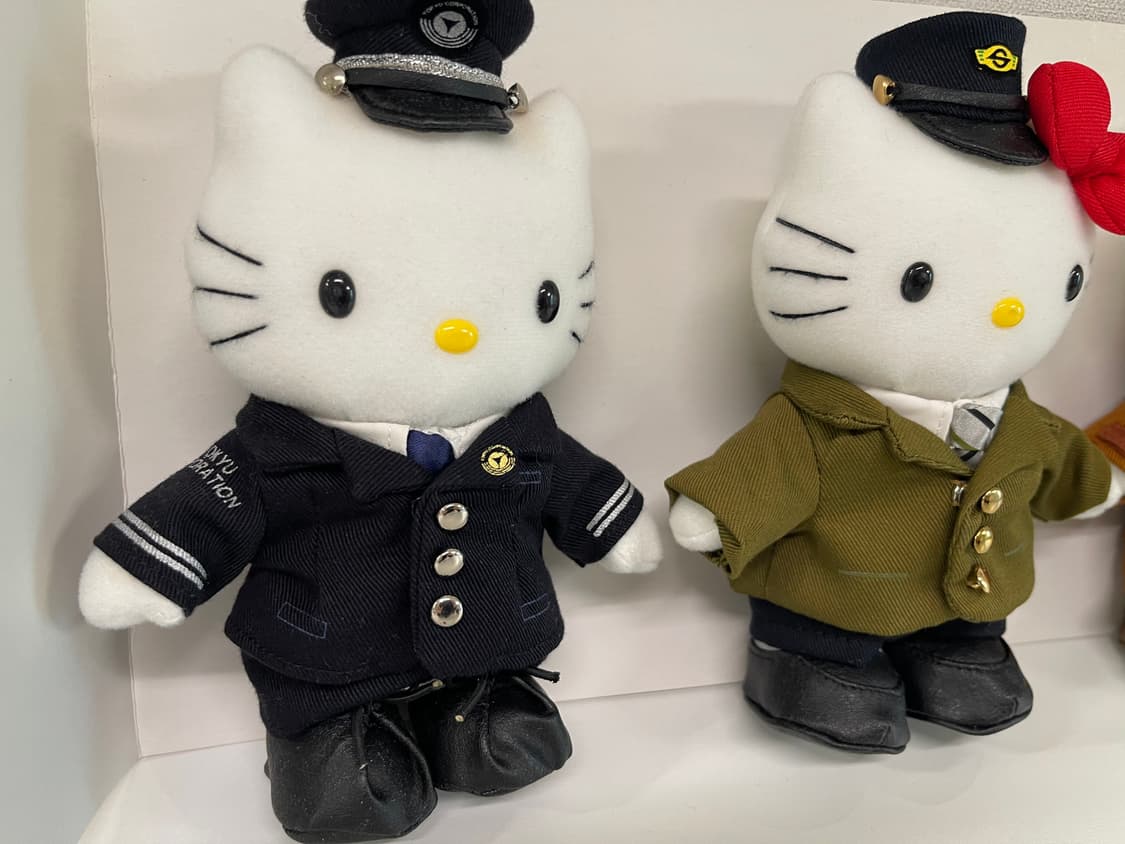 헬로키티 트레인 박스 한정판 인형 세트 고전 상품이미지4