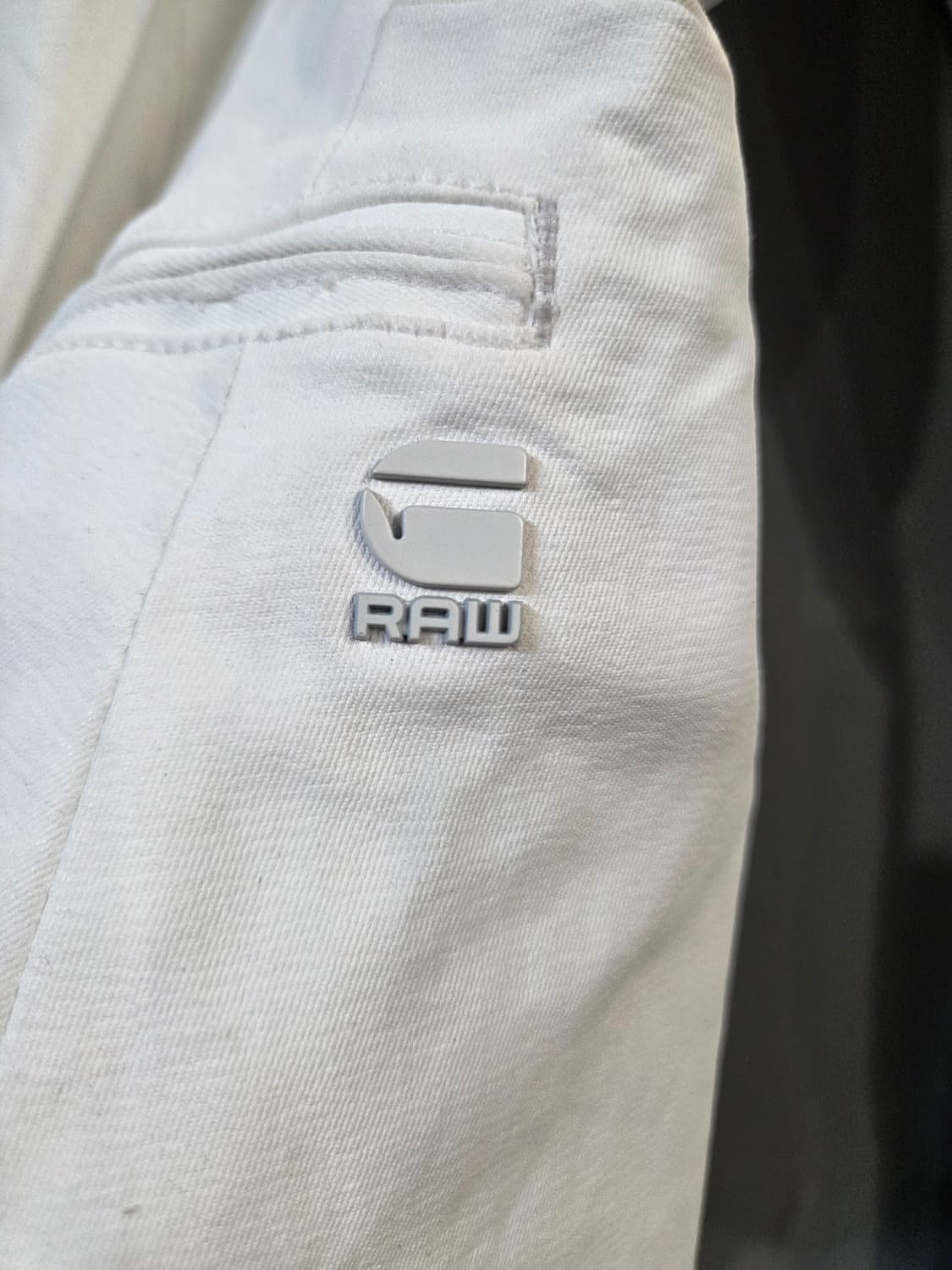 G-STAR RAW 화이트 여성 블레이저(36) 상품이미지4