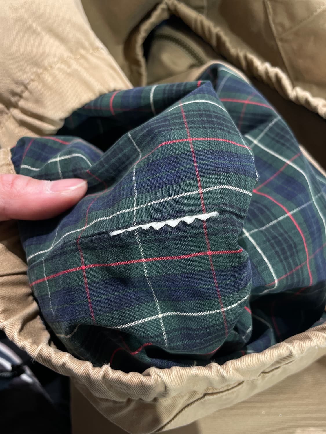 폴로 랄프로렌 라이트 브라운 블랙포니 블루종 자켓 상품이미지8