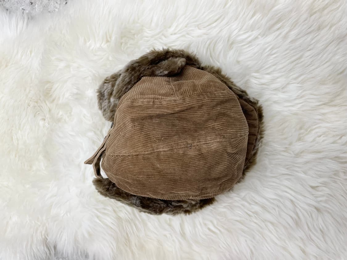 브라운 코듀로이 퍼 트루퍼햇 상품이미지7