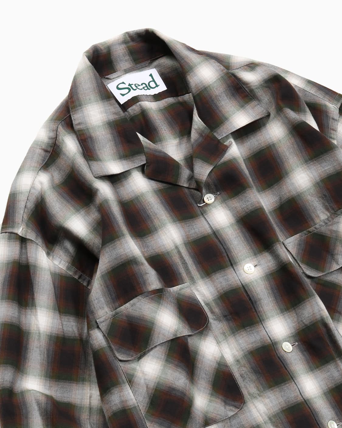 저널스탠다드 스티드 옴브레 체크셔츠 상품이미지6