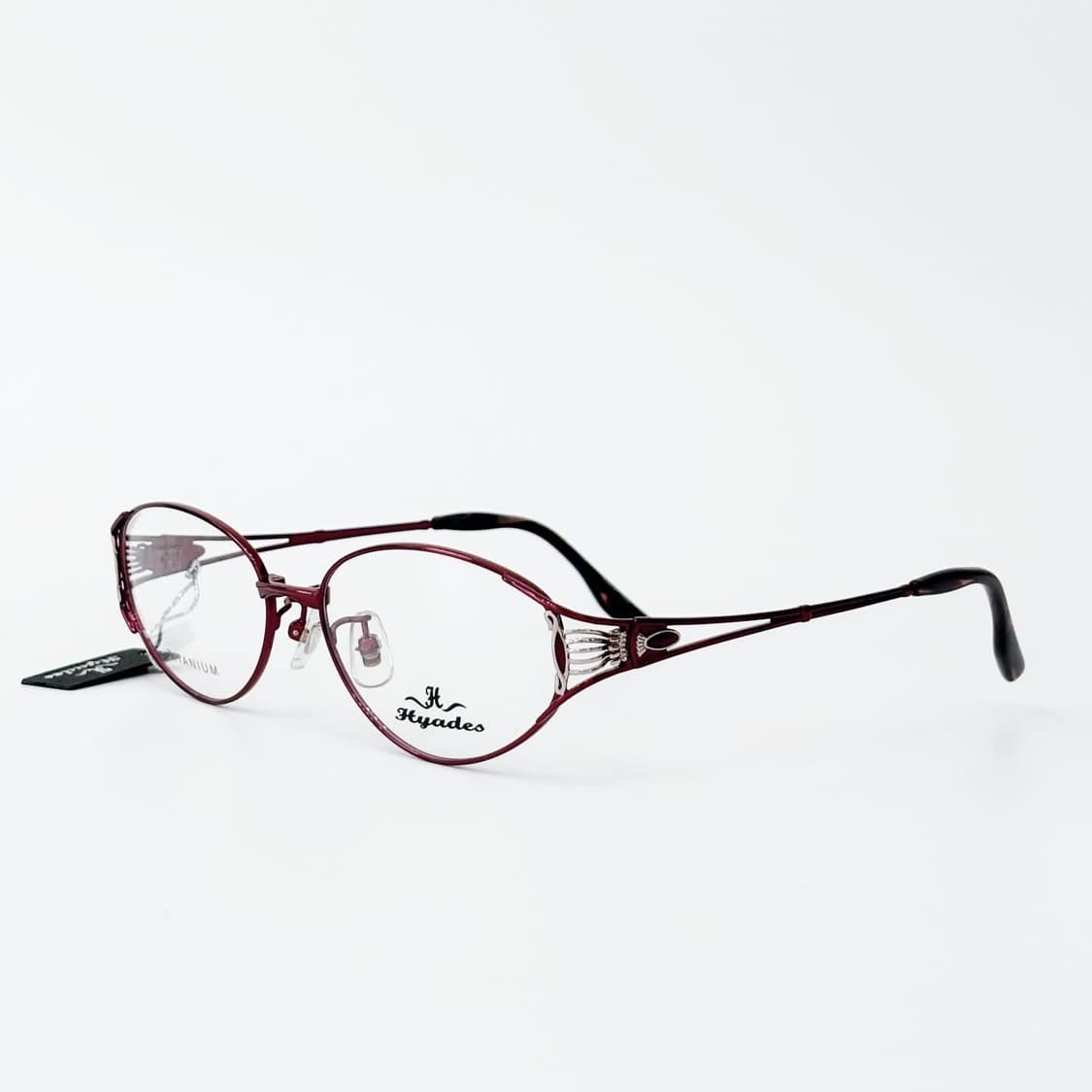 HYADES 버건디 라인 디테일 데드스탁 빈티지안경 상품이미지3