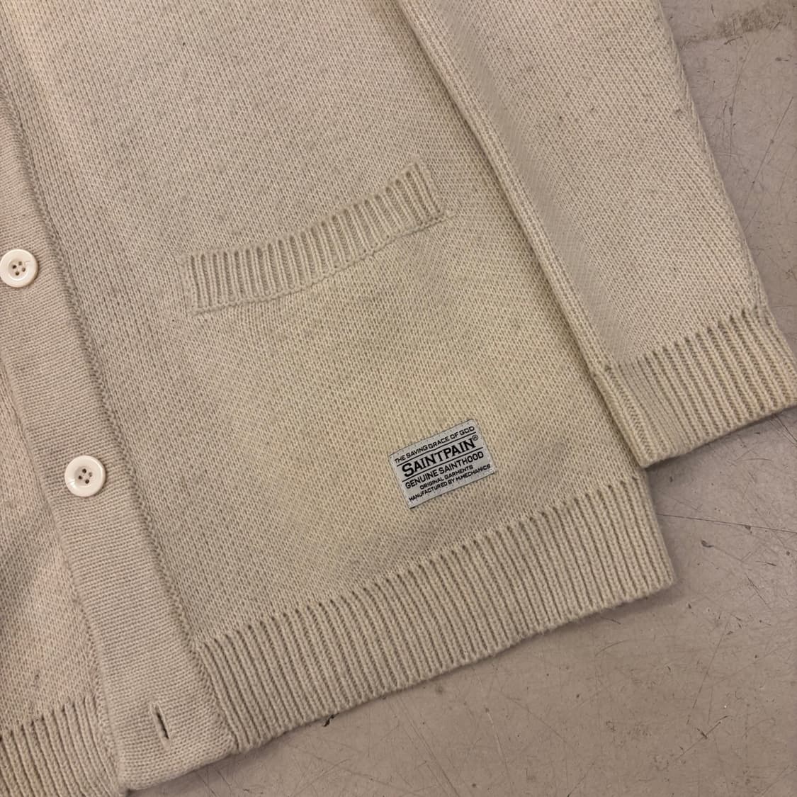 세인트페인 성조기 니트 가디건 상품이미지3