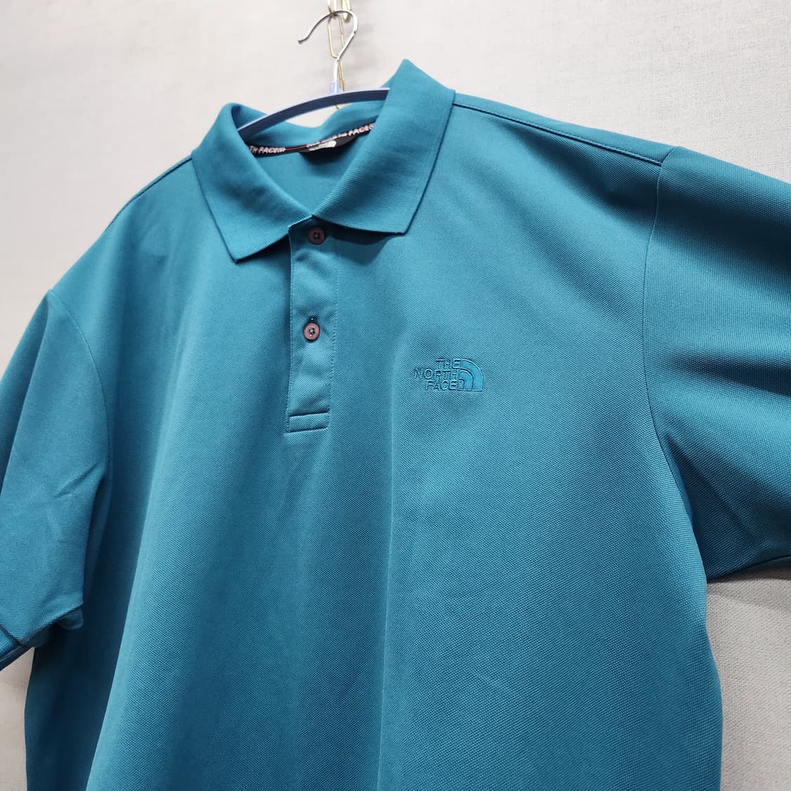 노스페이스 로고자수 반팔카라 110(XL~2XL) 상품이미지3
