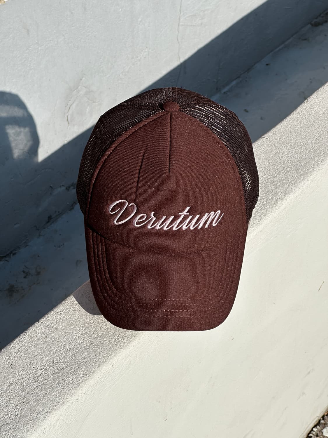 [F] 베르툼 브라운 트러커 볼캡 모자 상품이미지1