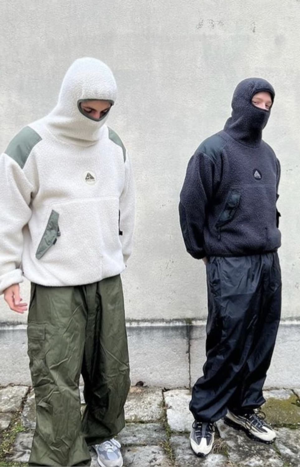 (S)90s 나이키 acg 닌자플리스 후드 블랙 usa 상품이미지9