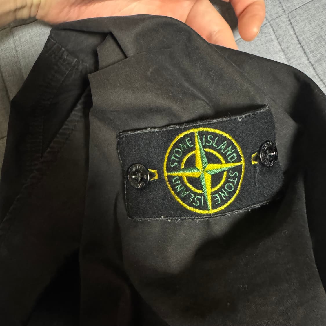 22fw 스톤아일랜드 올드이펙트 오버셔츠XL 상품이미지2