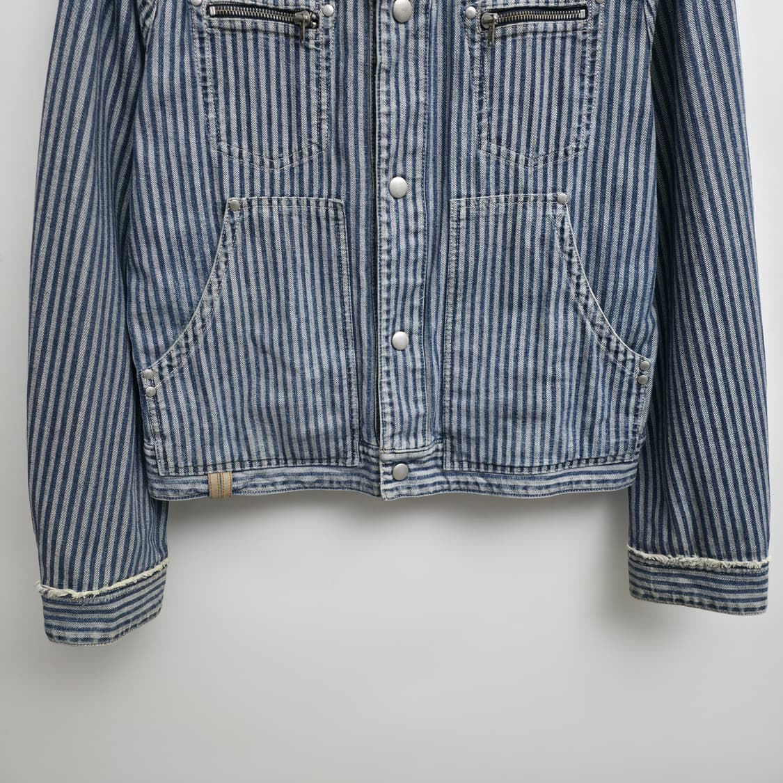 [L] 디젤 리버시블 히코리 데님 자켓 상품이미지7