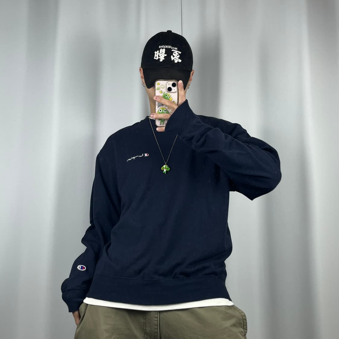 <챔피온 오버핏 맨투맨> No.1399 상품이미지2