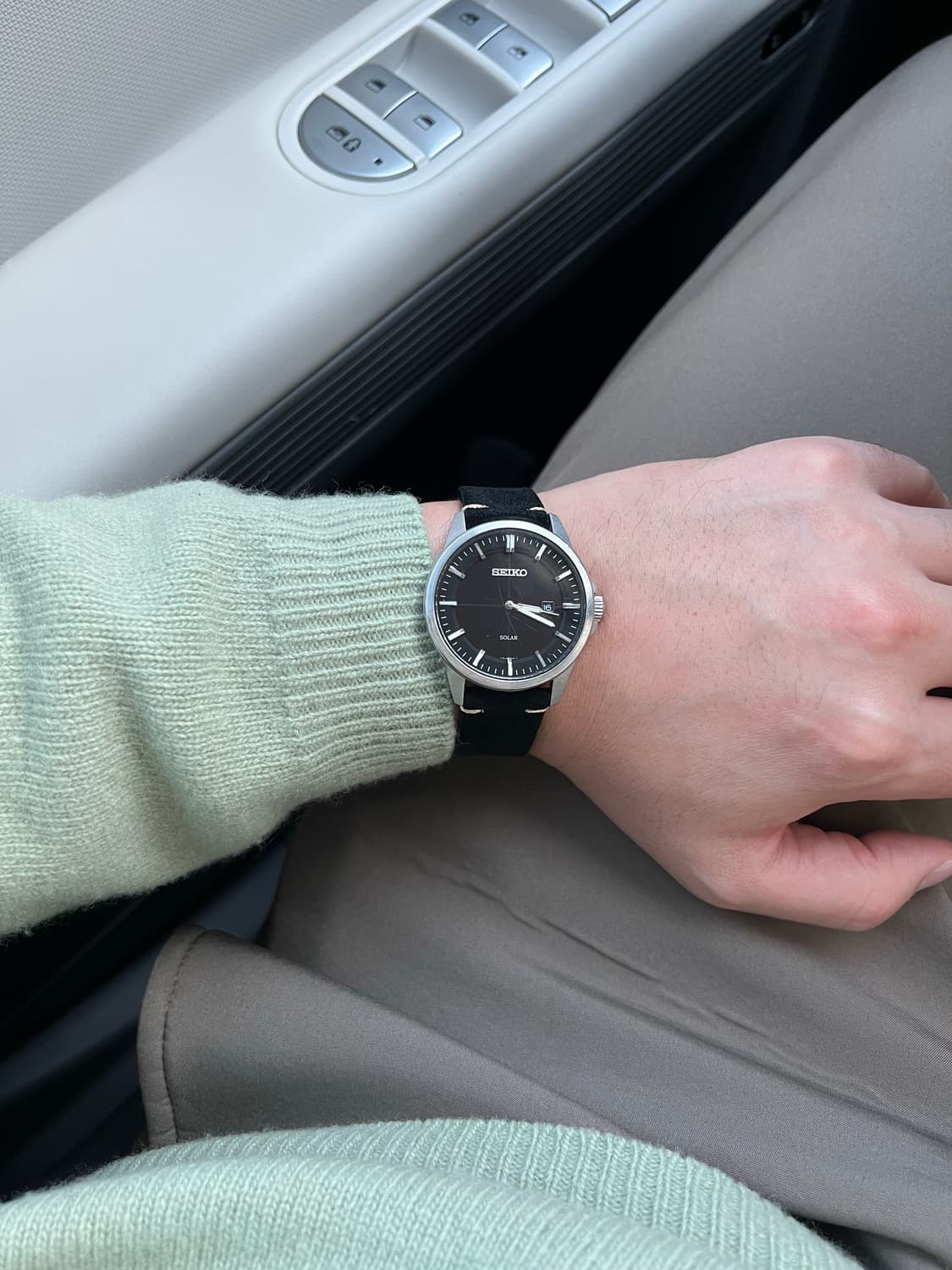 세이코 솔라 데이트 00' 10BAR vintage V145-0CB0 상품이미지3