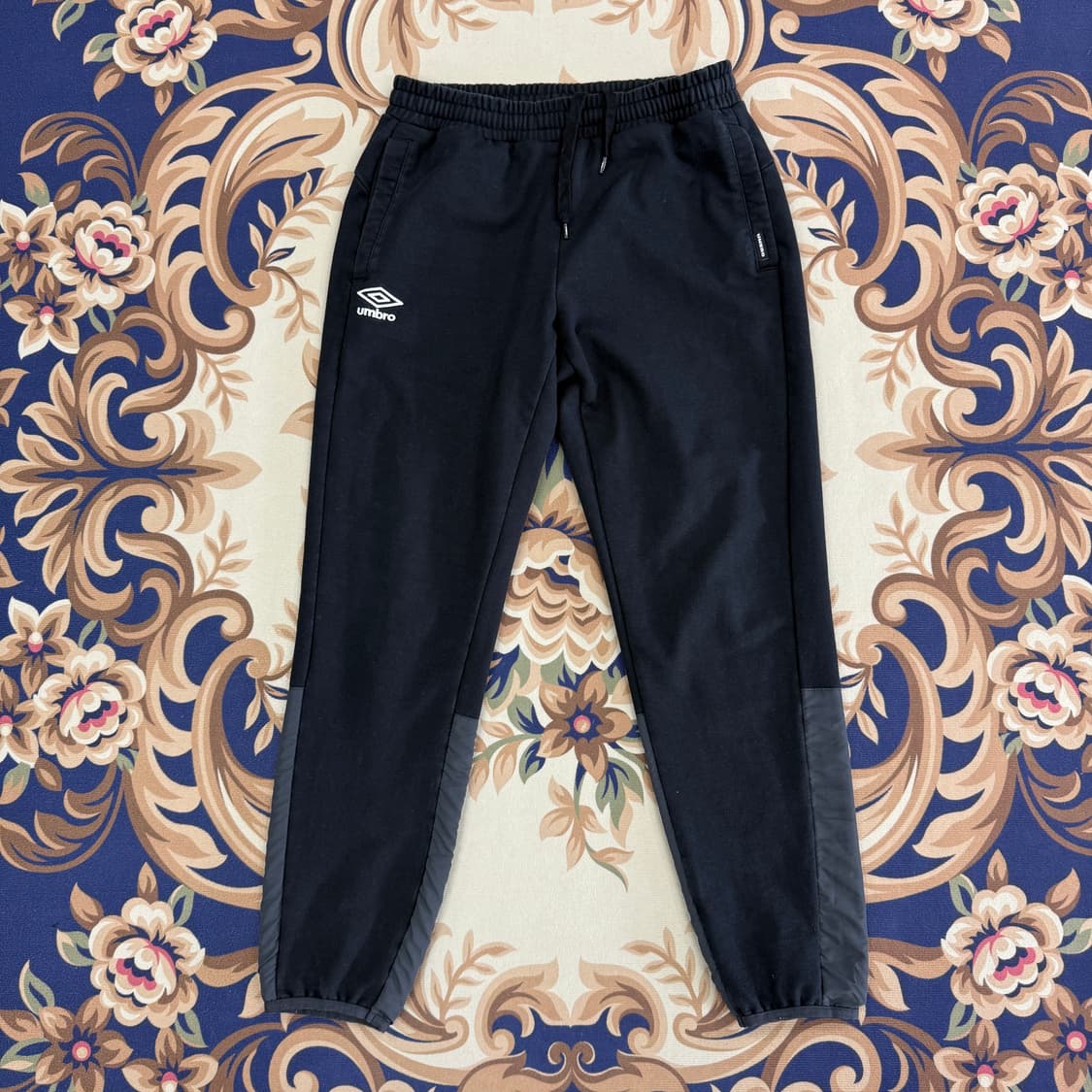 (M)엄브로 UMBRO 베이직로고 스웻팬츠(블랙) 상품이미지1