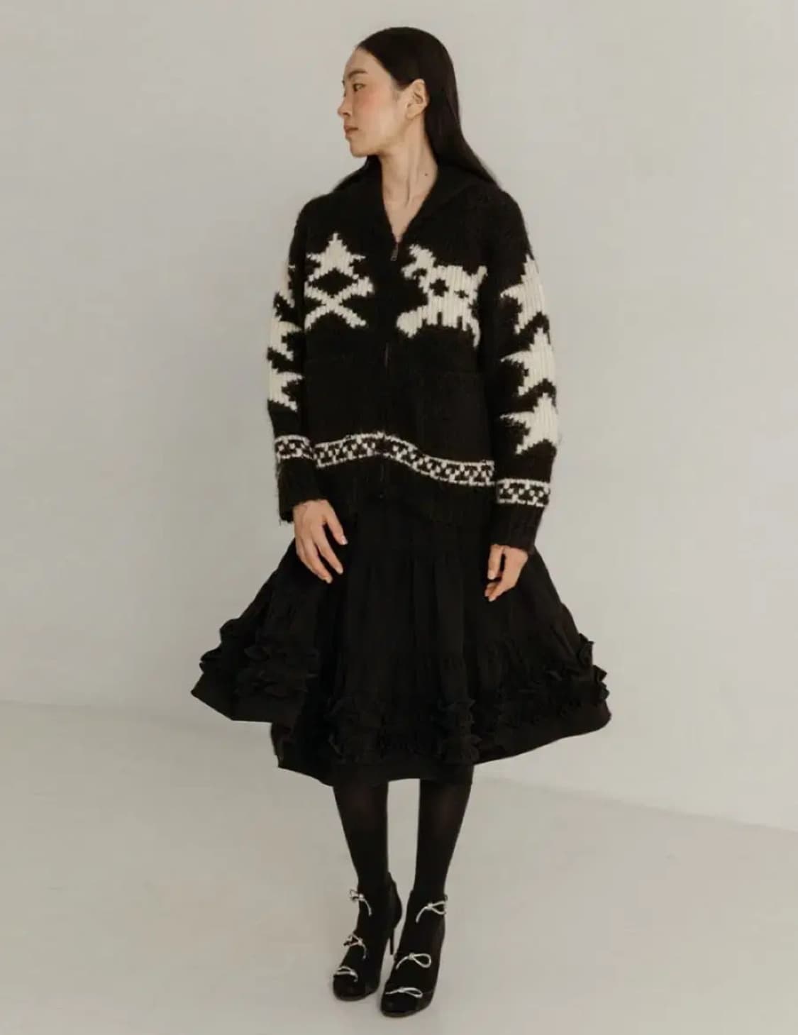 플리즈프로젝트 캉캉 프릴 스커트 상품이미지1