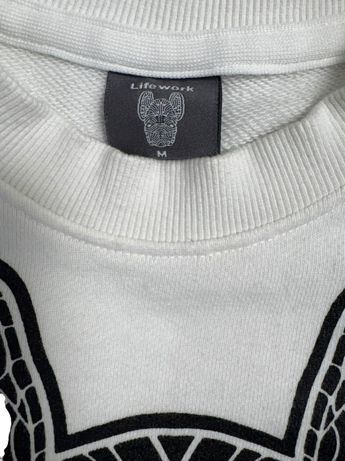 LIFEWORK 라이프워크 맨투맨 화이트 상품이미지8