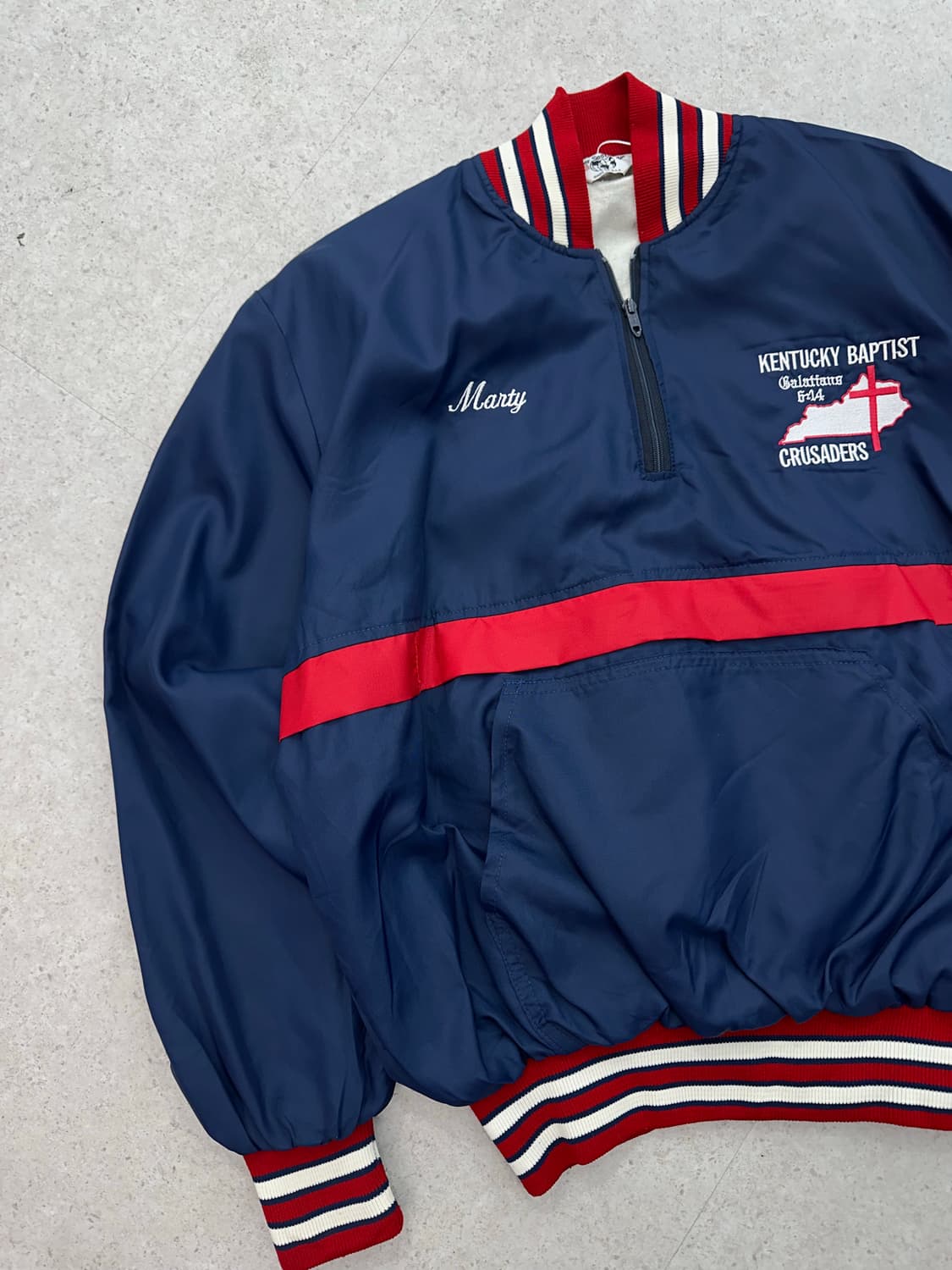 Leader sportwear 나일론 하프집업 상품이미지4